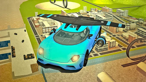 Flying Sport Car Simulator2016 screenshot 2