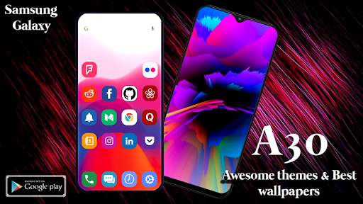 Galaxy A30 | Theme for galaxy A30 & launcher 🚀 screenshot 1