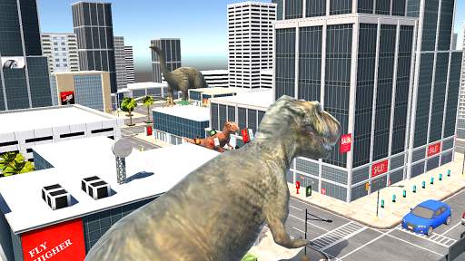 Dinosaur Simulator - City destroy screenshot 1