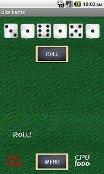 Dice Battle Lite screenshot 1