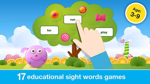 Sight Words Games in Candy Land – Reading for kids screenshot 1