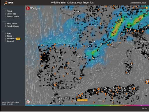 AFIS Wildfire Map screenshot 7