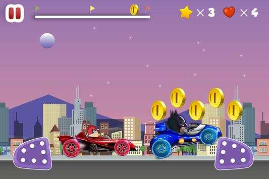 Super heroes Car Racing Games screenshot 1
