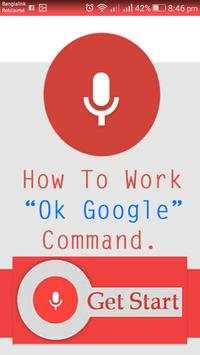 Command Of OK Google screenshot 1