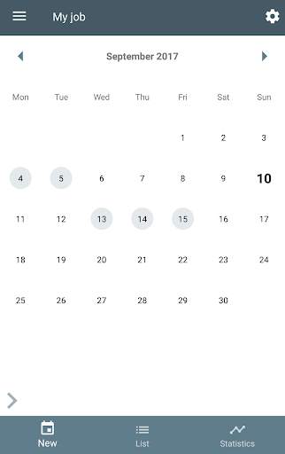 WorkIO (Working hours) screenshot 2