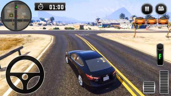 City Driving Mazda Car Simulator screenshot 3