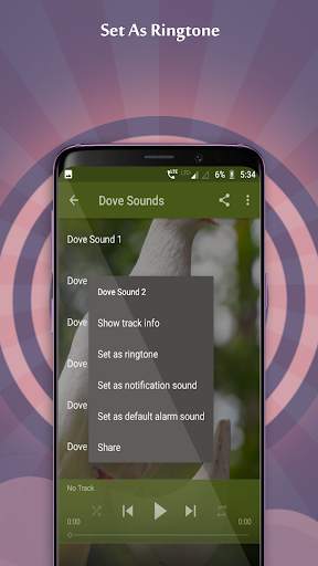 Dove Sounds 2 تصوير الشاشة