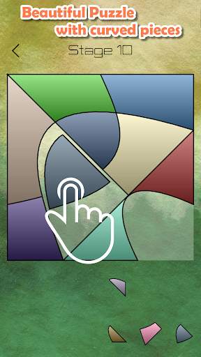 Curved Shape Puzzle screenshot 1