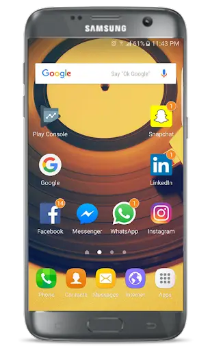 J7 Prime launcher screenshot 1