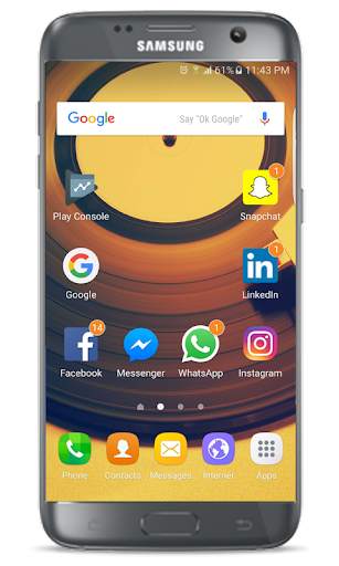 J7 Prime launcher screenshot 1