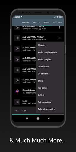 Music Player - Mp3 Player - Audio Player screenshot 8