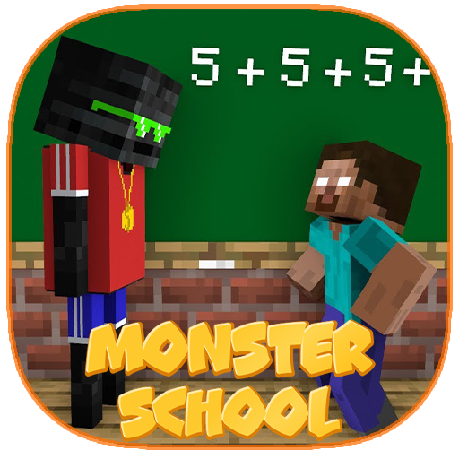 ikon Map Monster School: New Herobrine Skin