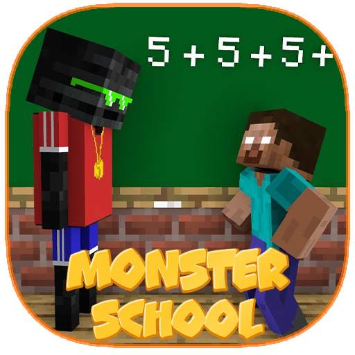Map Monster School: New Herobrine Skin 1.0