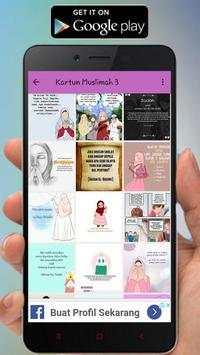 Kartun Muslimah Status WA screenshot 6