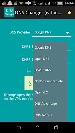 DNS Changer (without Root) screenshot 4