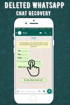 Delete Chat Recovery For WhatsApp 2018 screenshot 2