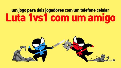 Jump Ninja Battle 2 jogadores screenshot 1