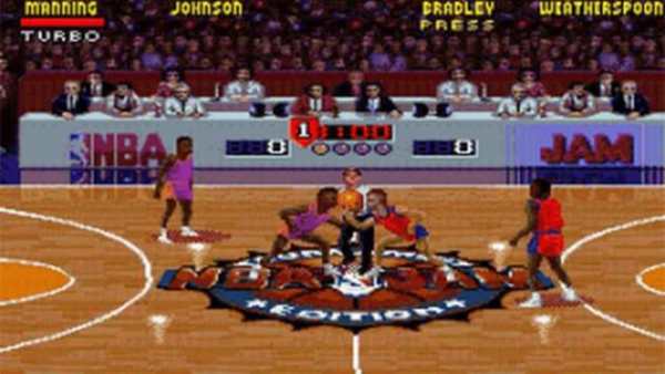 NBA Jam TE sega included tips screenshot 4