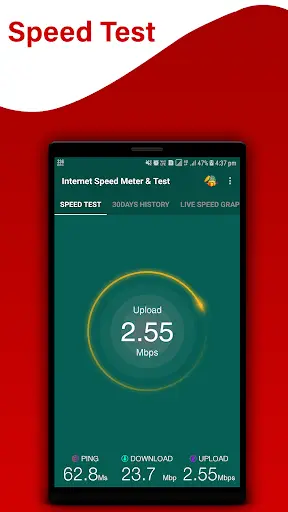 Internet Speed Meter & Speed T screenshot 2