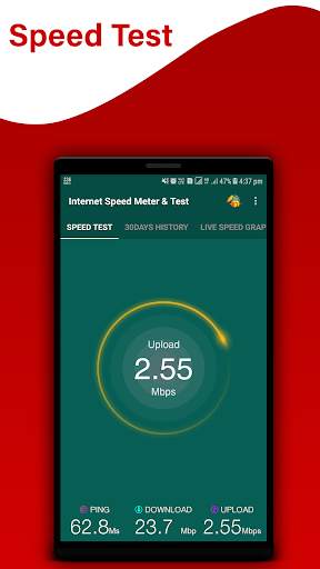 Internet Speed Meter & Speed T screenshot 2