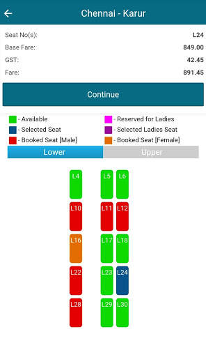 SK Balu Bus screenshot 4