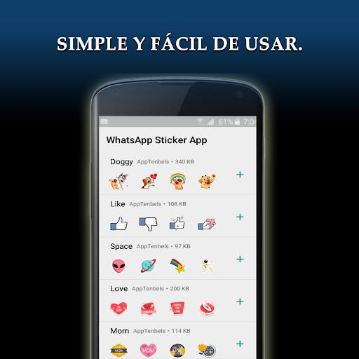 Stickers Para WhatsApp - WAStickersApps screenshot 1