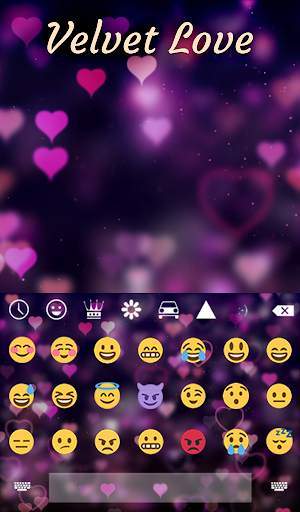 Velvet Love Animated Keyboard  screenshot 4