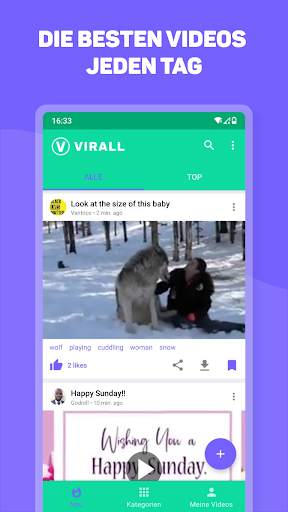 Virall: Videos, Musik, Status screenshot 1