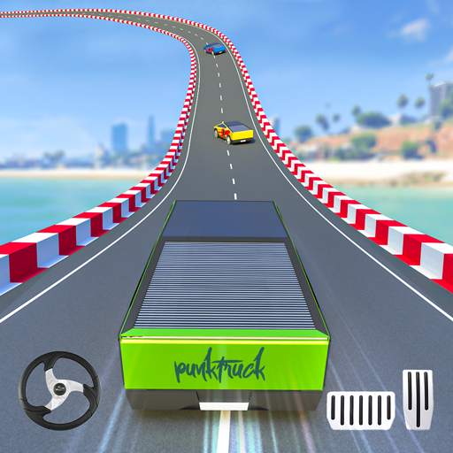 Ev Truck Stunt Race Car Games 1.5