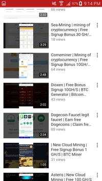Earn Crypto Currency and cash Video guide complete screenshot 3