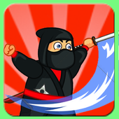 Fat Ninja Bubble icon