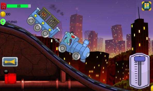 Little Oggy Rail Rush screenshot 6