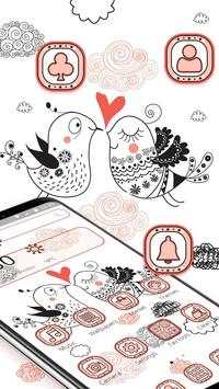Love Birds Romance Theme screenshot 2
