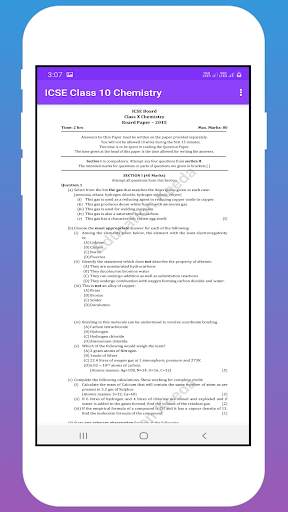 ICSE Class 10 Chemistry Solutions Selina OFFLINE screenshot 4