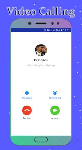 Dybala Fake Video Call and Latest Wallpaper 4K screenshot 2