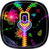 Neon Zipper Lock Screen 1.1