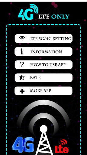 Force 4G LTE - 5G Mode Only скриншот 4