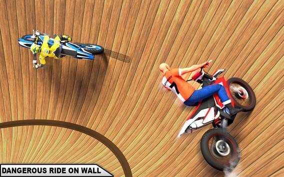 Well Of Death Games Bike Stunt Drive 3d screenshot 2
