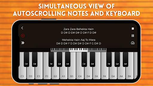 Play Piano : Piano Notes Hindi screenshot 7