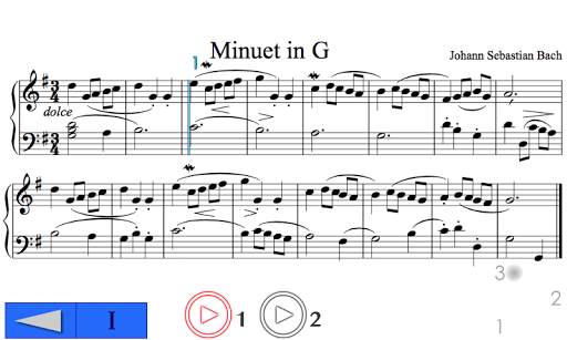 Read Bach Sheet Music screenshot 1