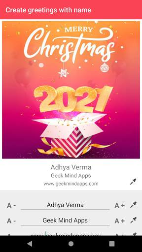 Happy New Year Greeting 2021 screenshot 7