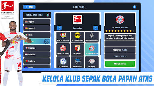 Soccer Manager 2023 - Bola screenshot 2