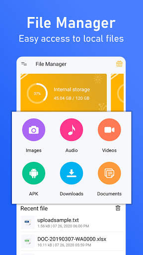 Easy File Manager: Storage Explorer, FileMaster screenshot 1