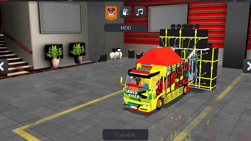Mod truck sound Bussid screenshot 1