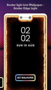 Borderlight Live Wallpaper - Border Edge Light 5 تصوير الشاشة