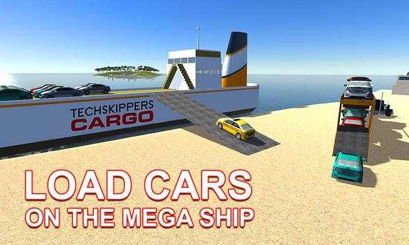 Cargo Ship Car Transporter Sim screenshot 4