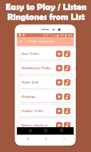 Violin Ringtones , Melody Ringtone 4 تصوير الشاشة