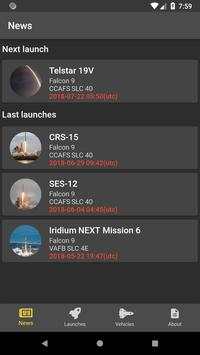 SpaceXNews - News, Launches, and Informations screenshot 2