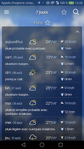 freemeteo screenshot 3
