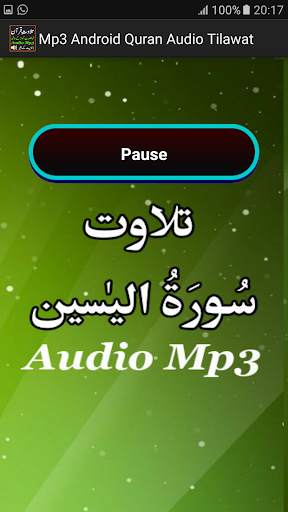 Mp3 Android Quran Audio Free screenshot 5